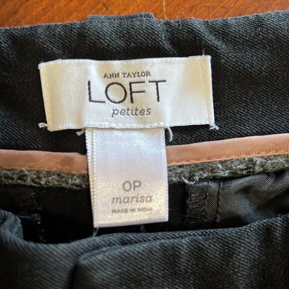 Ann Taylor Loft Petite Marisa 0P Black Jodhpurs Riding Pants - Picture 5 of 10